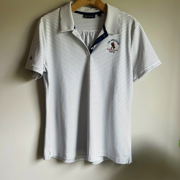adidas Tops - US Amateur Pinehurst 119th Adidas Striped Polo Size Large